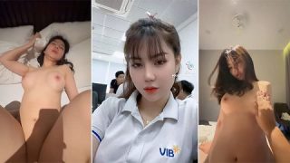 Phim sex việt nhân viên ngân hàng VIB